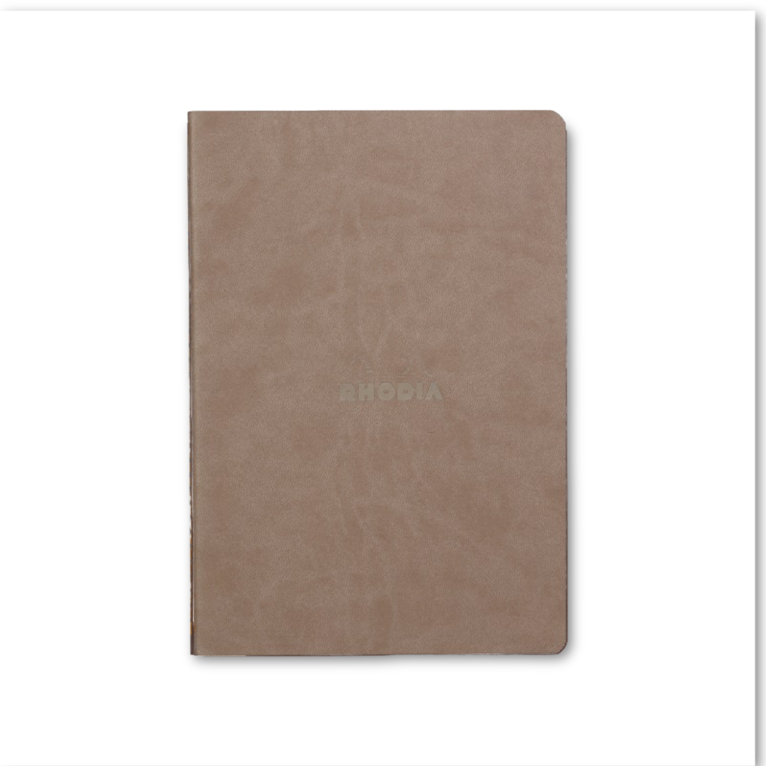 Rhodia Sewn Spine Dot Grid Notebook - A5: TANGERINE