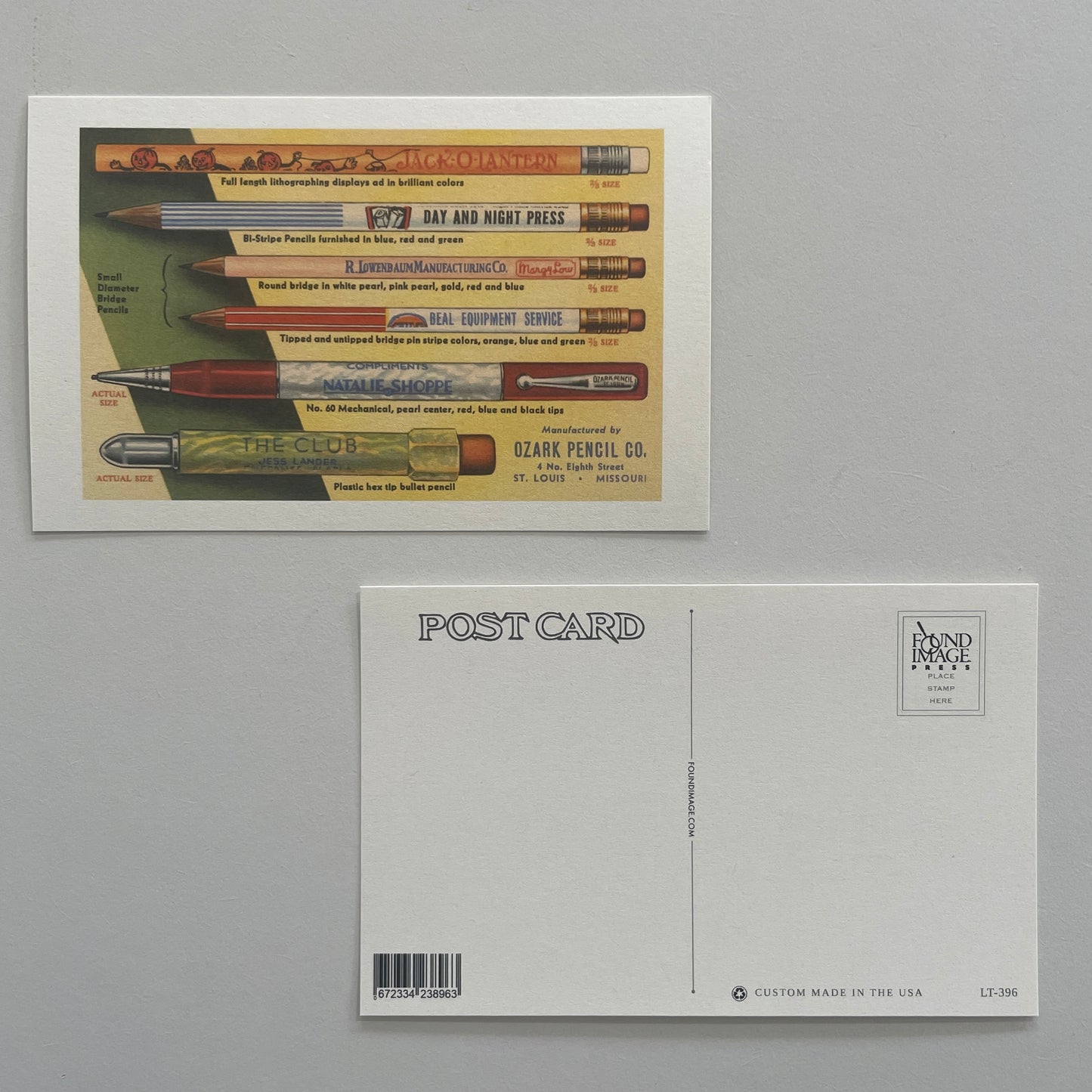 Pencils Postcard