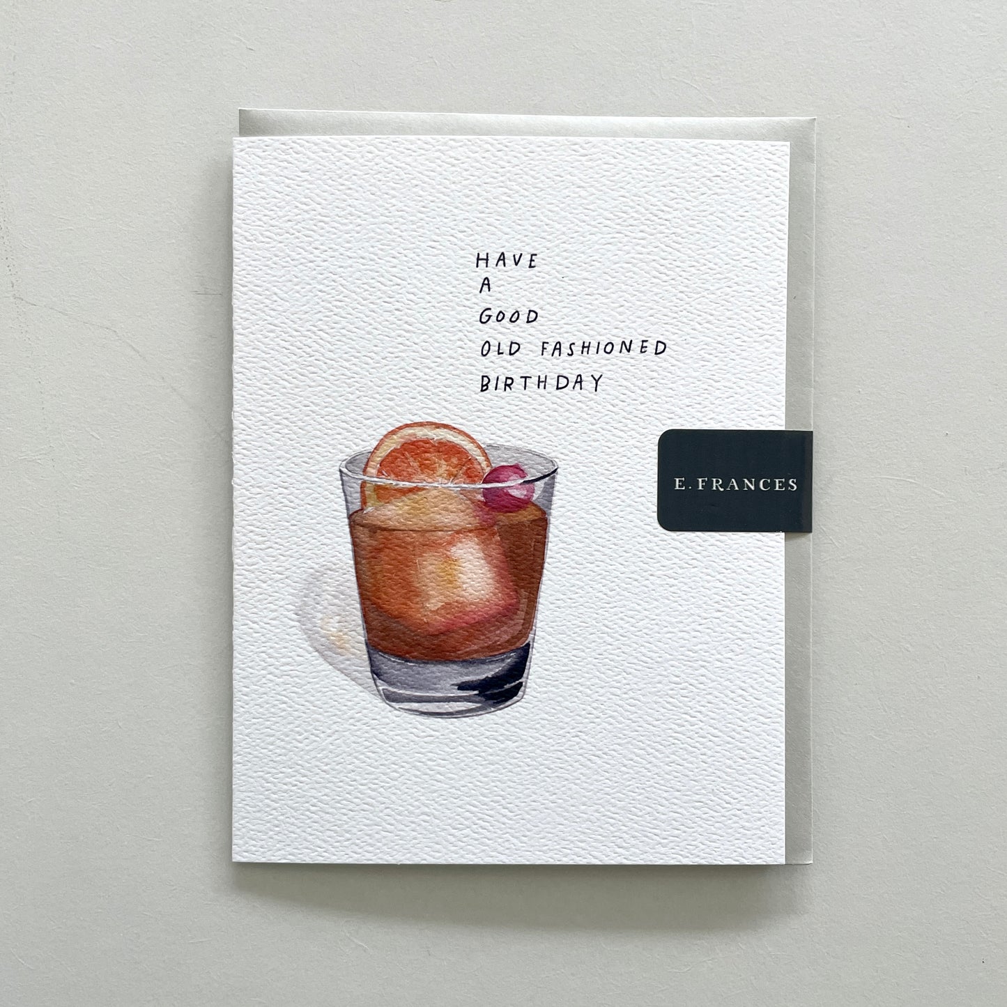 Old Fashioned Birthday Card