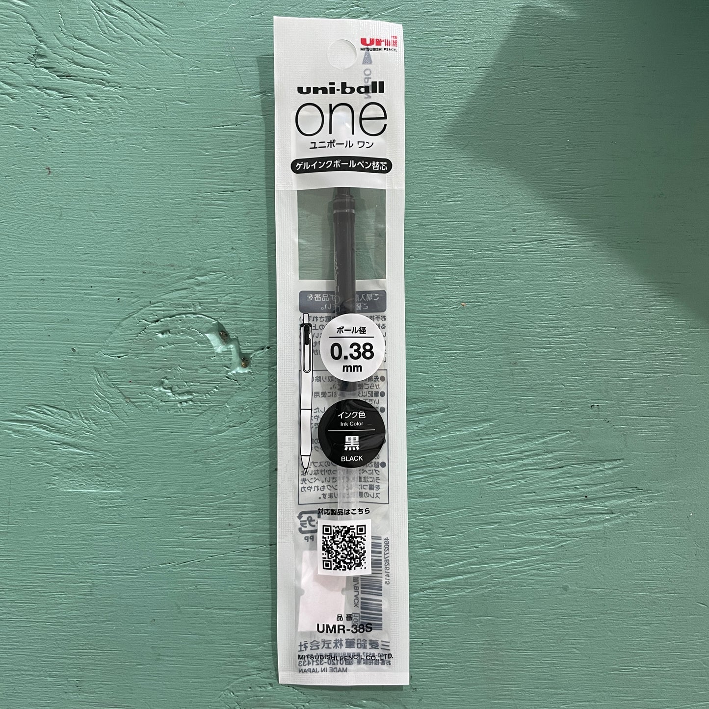 Uni-ball One Refill 0.38 Black Ink