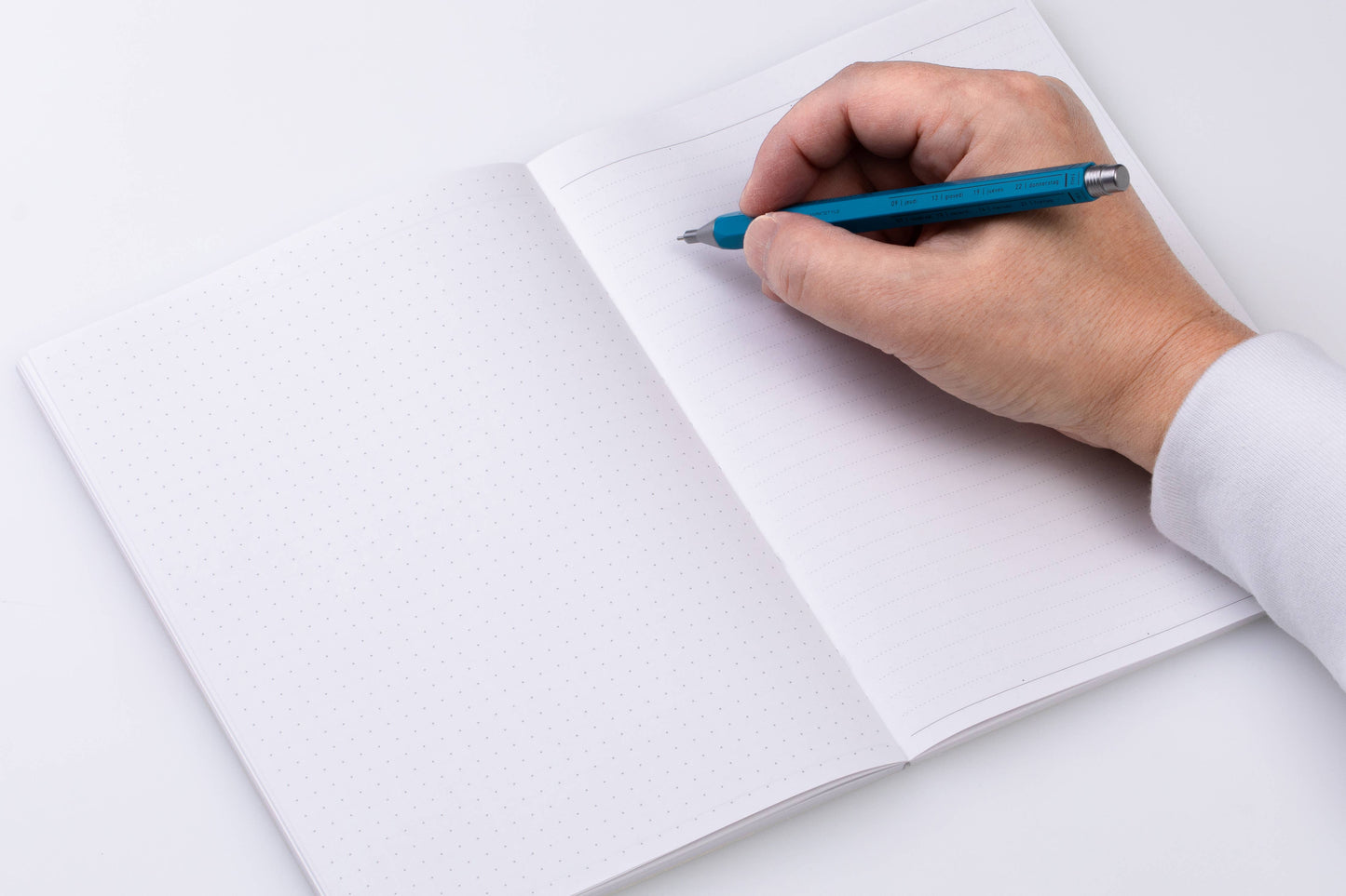 Eco-friendly refillable Notebook A5 / STORAGE.it: Mint