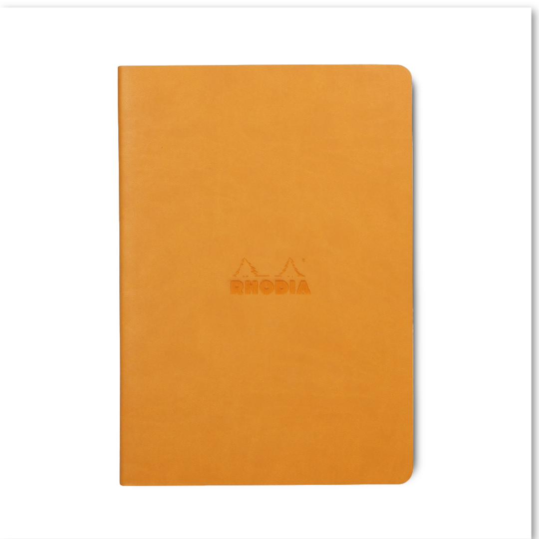 Rhodia Sewn Spine Dot Grid Notebook - A5: TURQUOISE