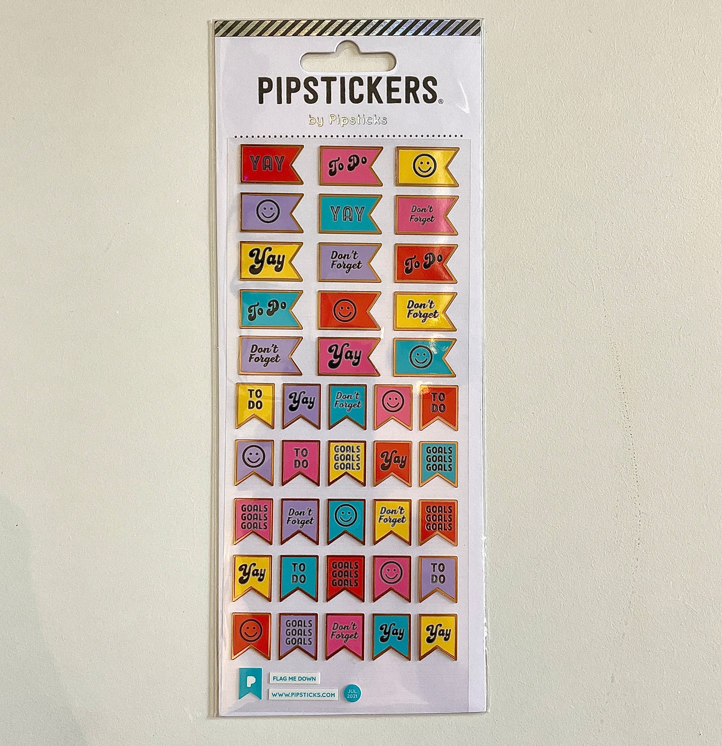 Flag Me Down Pipstickers