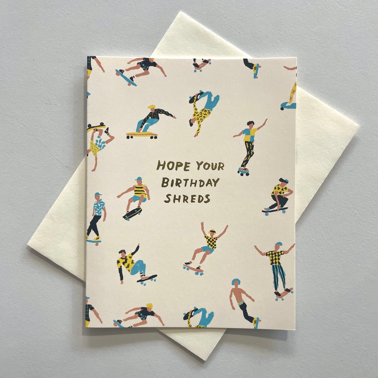 Shreds Birthday Greeting Card