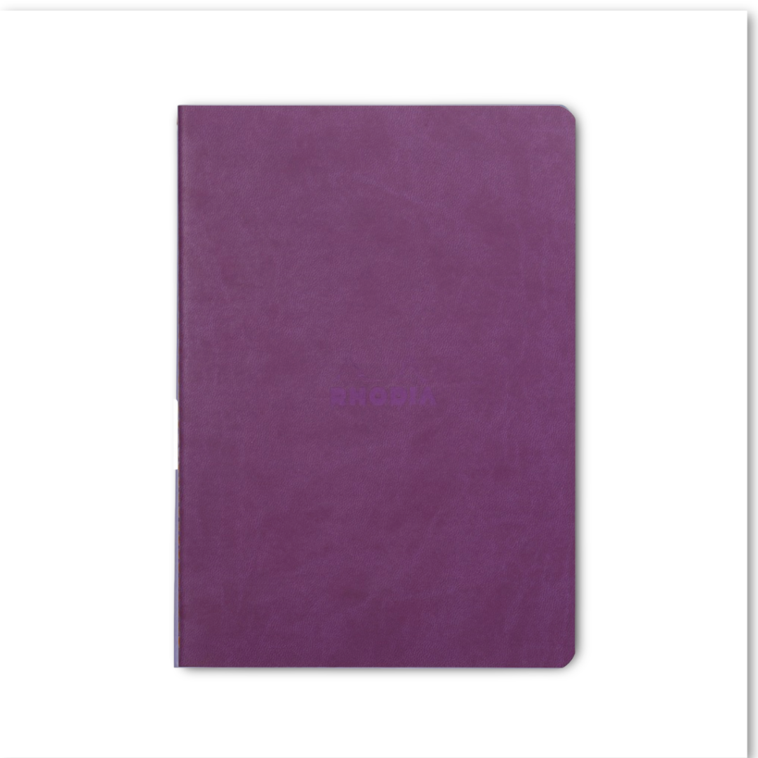 Rhodia Sewn Spine Dot Grid Notebook - A5: TANGERINE