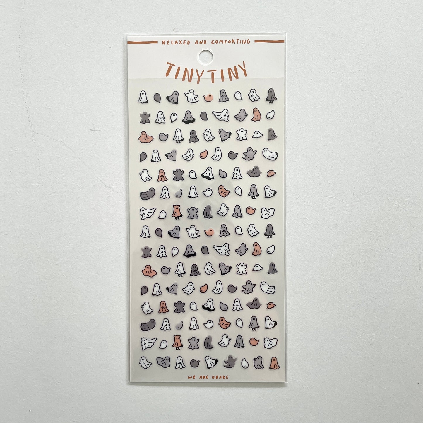 Tiny Ghosts Sticker Sheet