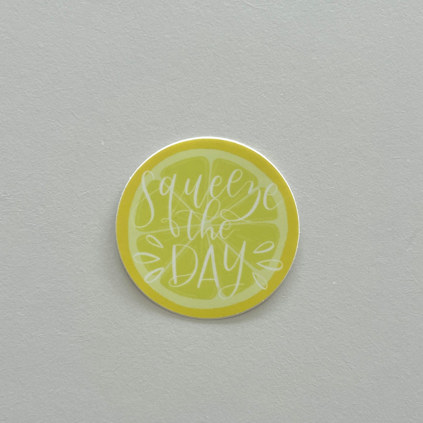 Squeeze the Day Sticker