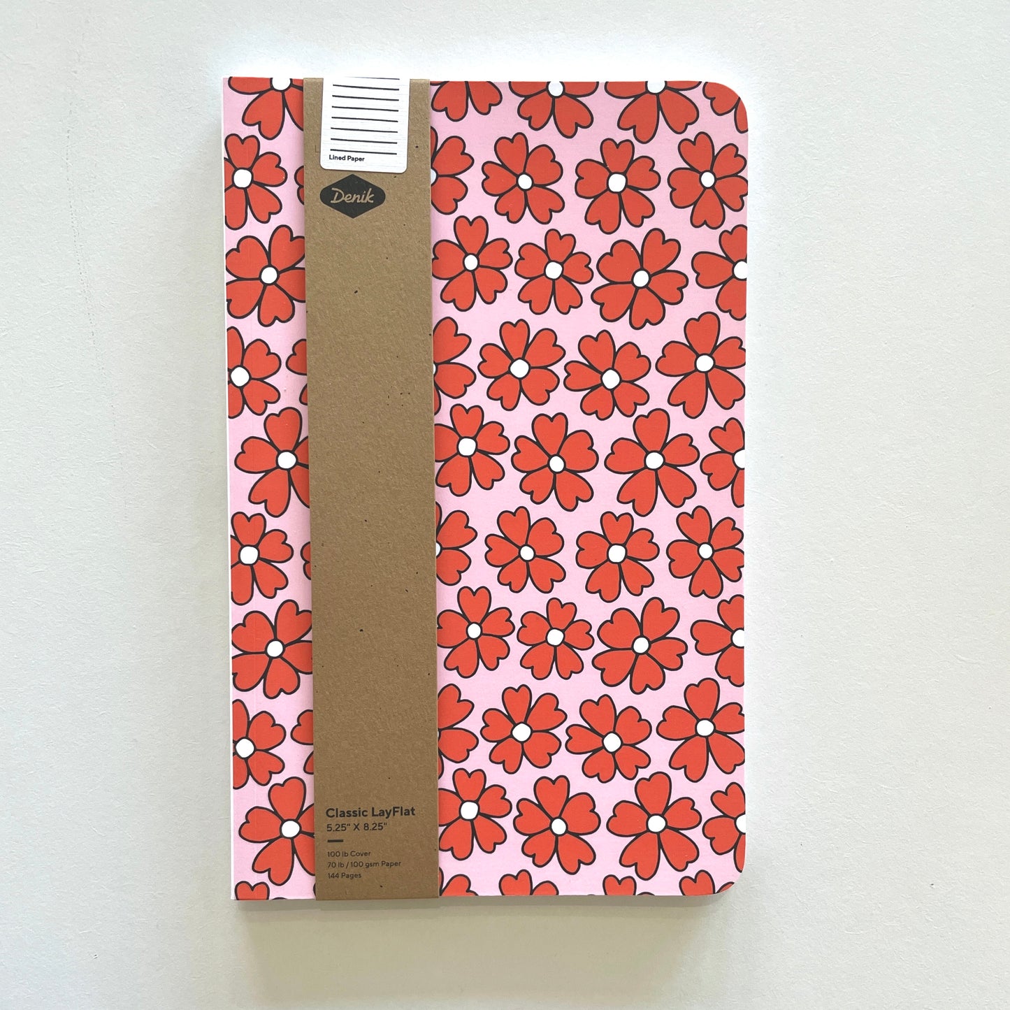 Miss Daisy Layflat Lined Notebook