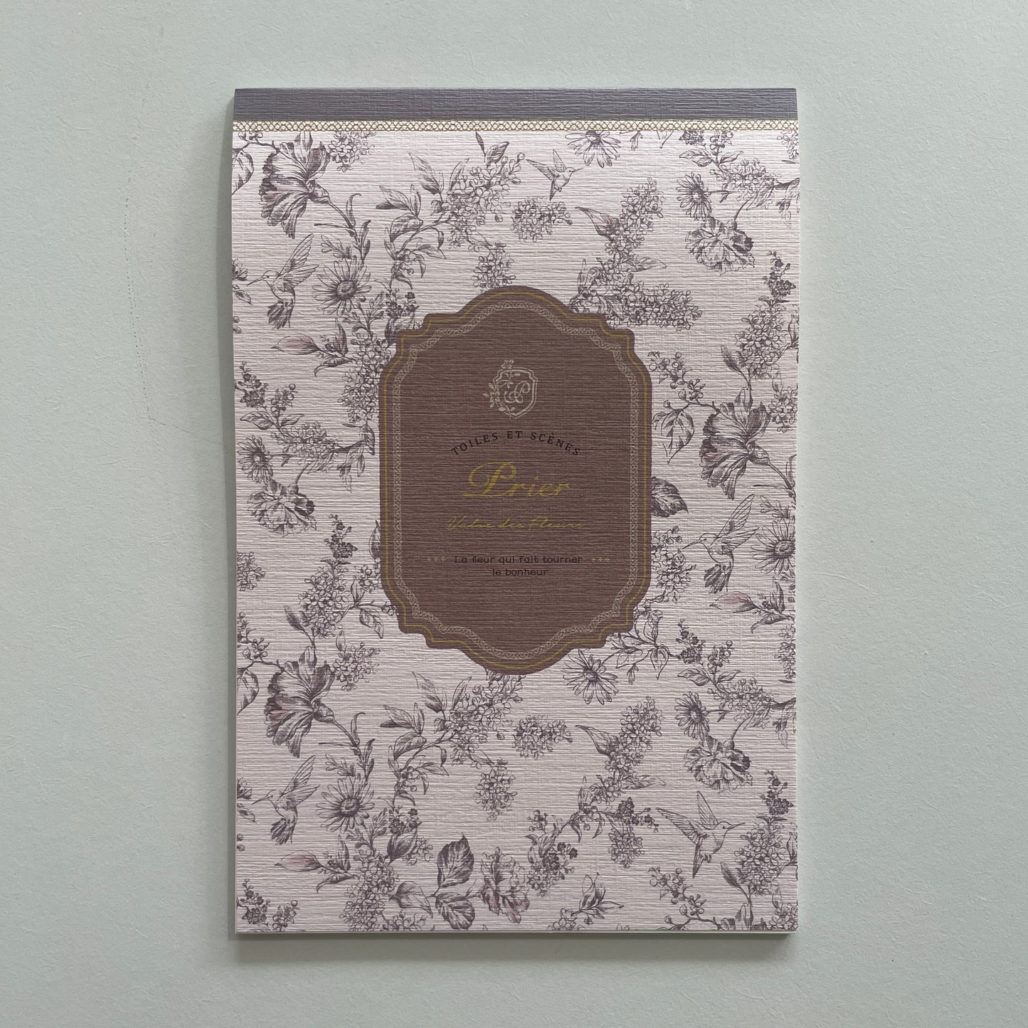 Toiles et Scenes Letter Writing Paper Pad | Hummingbird