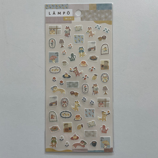 Lampo Fox Sticker Sheet