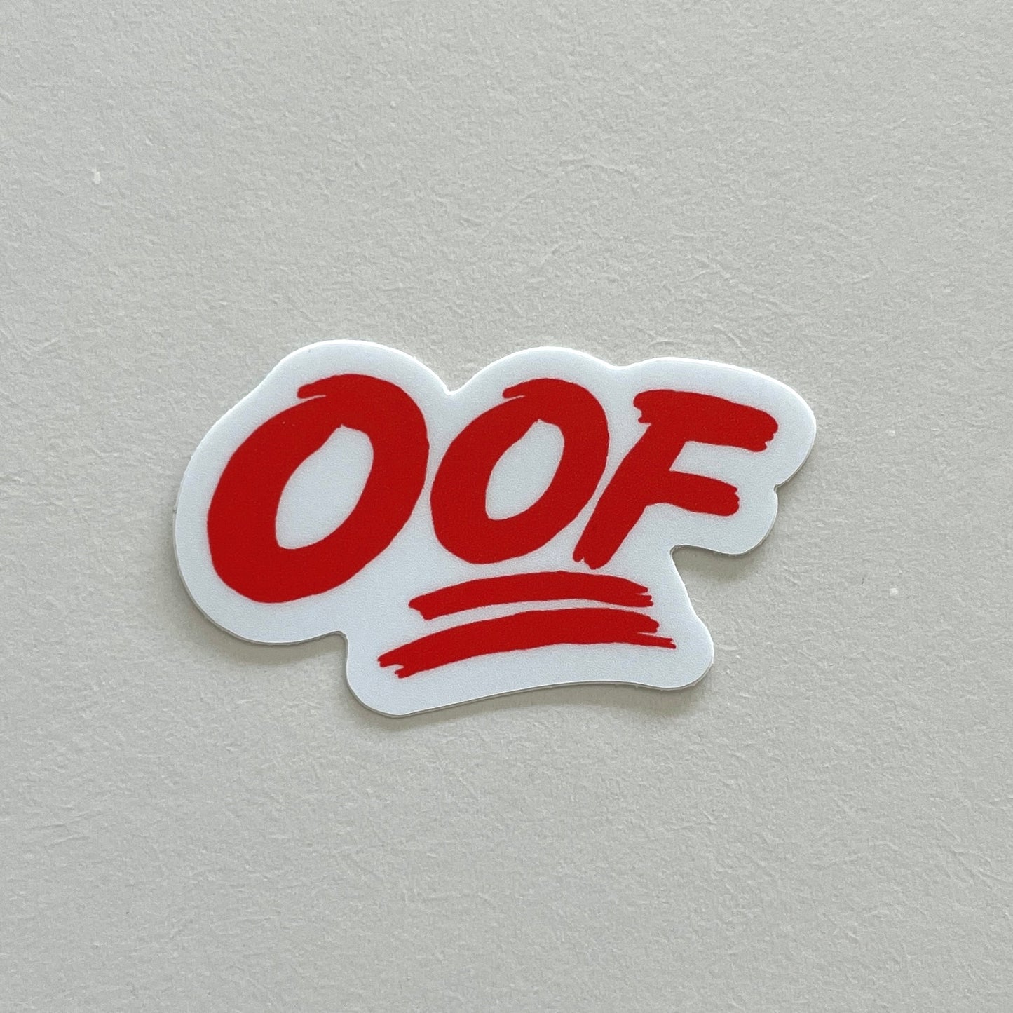 OOF Sticker