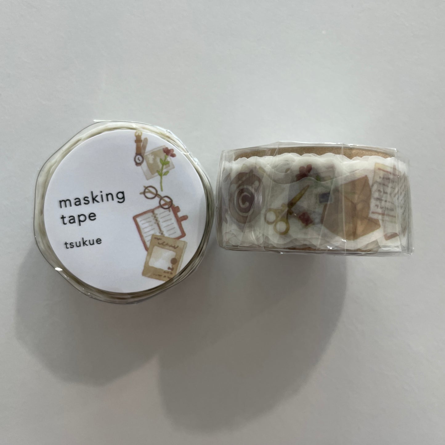Tsukue Die-cut Washi Tape
