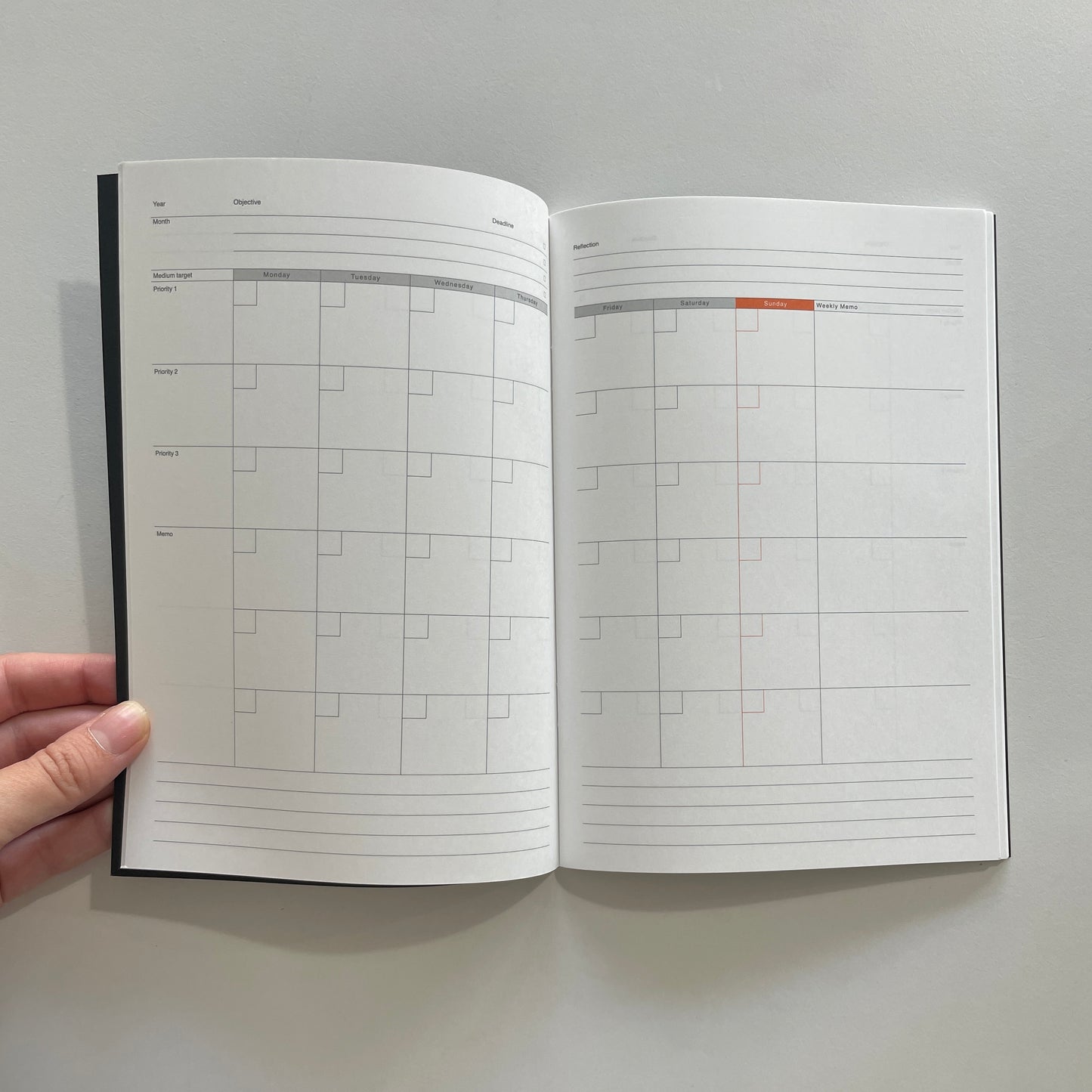 Luddite Monthly Planner