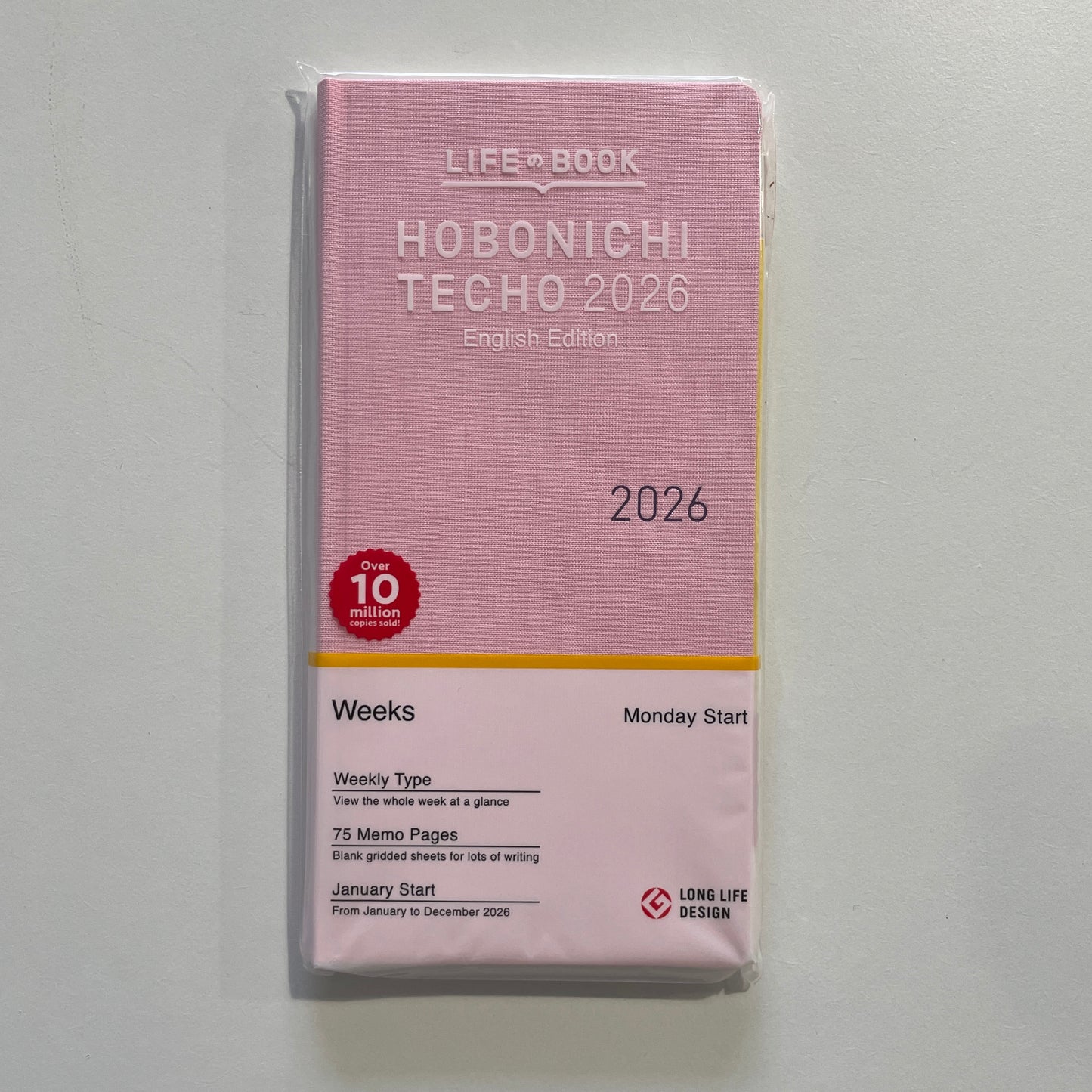 2026 Hobonichi Techo Weeks | Strawberry Milk