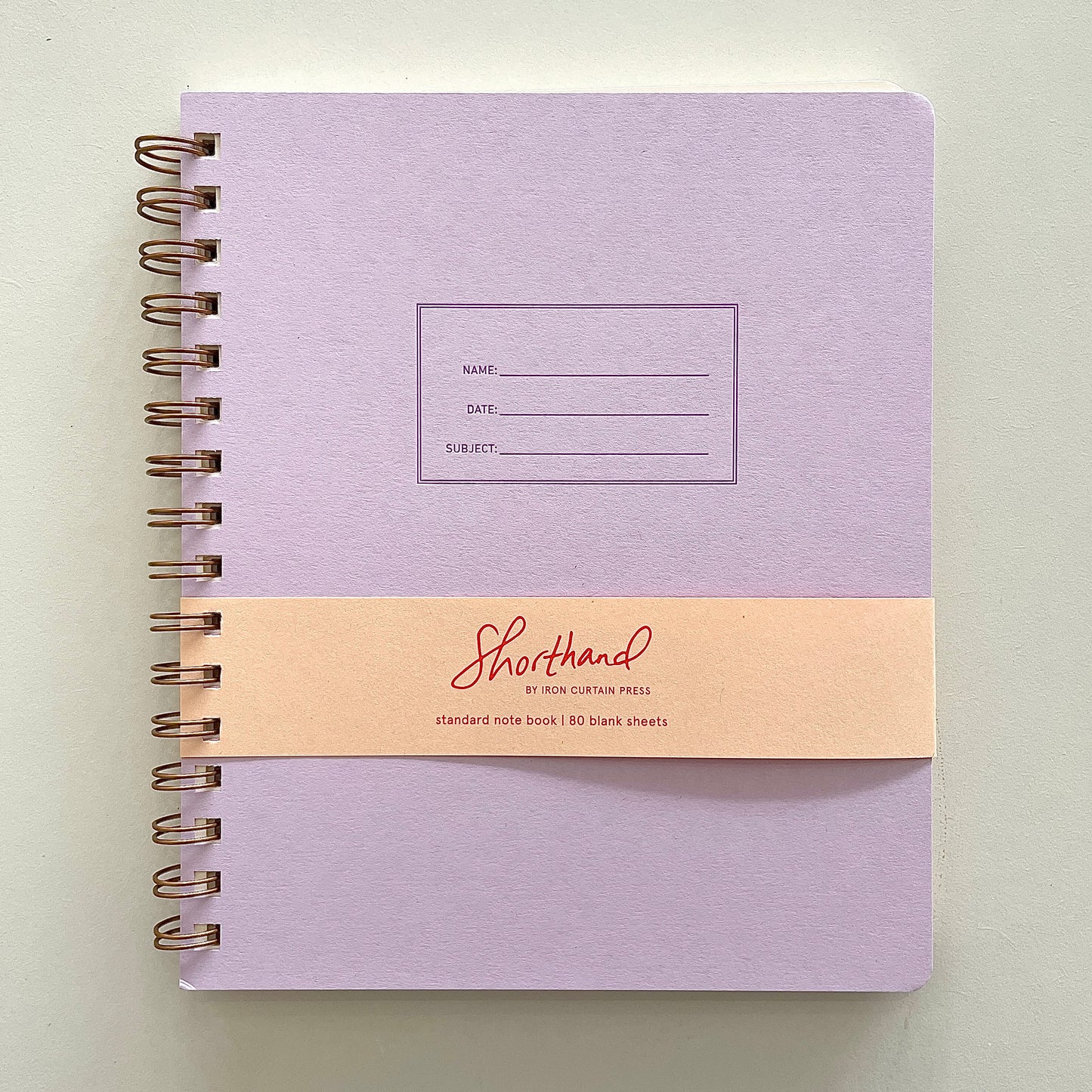 Spiral Sketchbook - Lilac