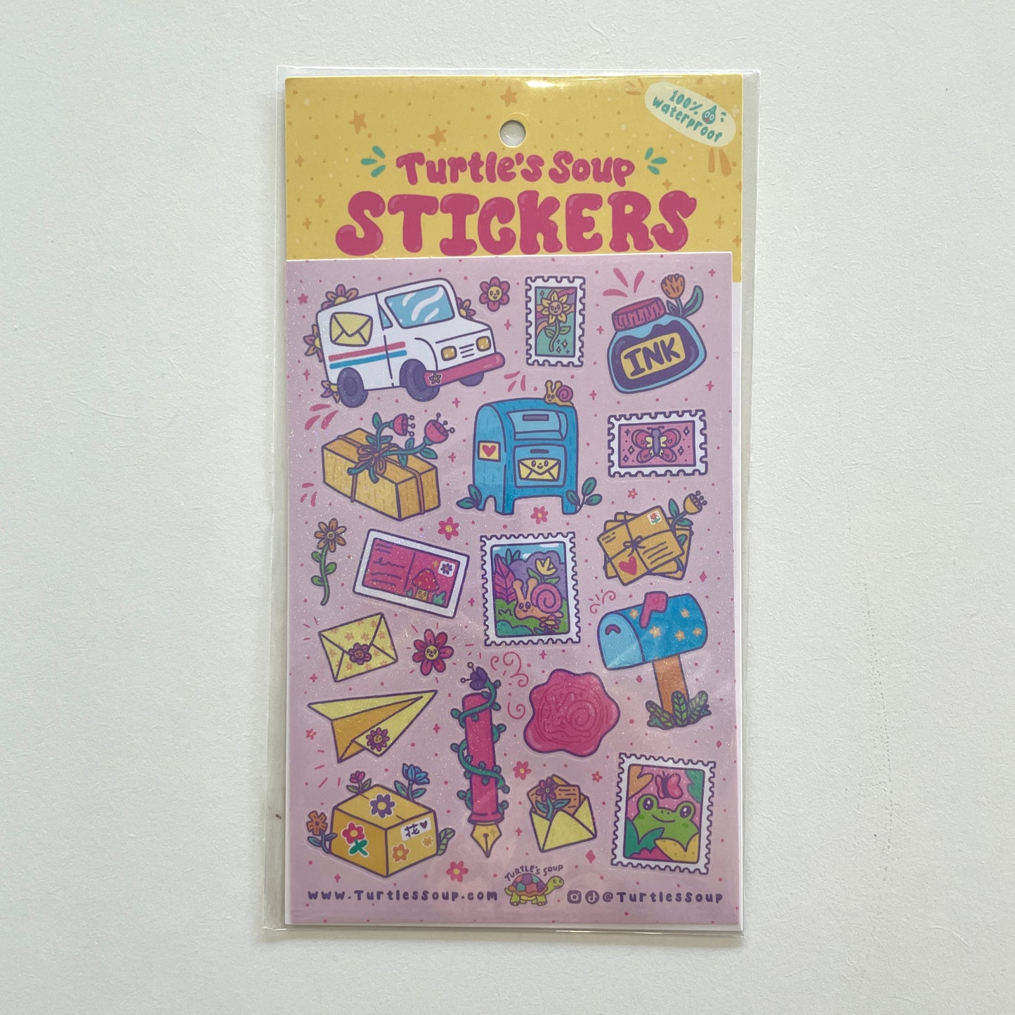 Happy Mail Vinyl Sticker Sheet