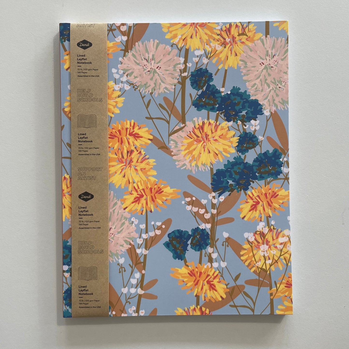 Pretty Weeds 7"x9" Layflat Notebook