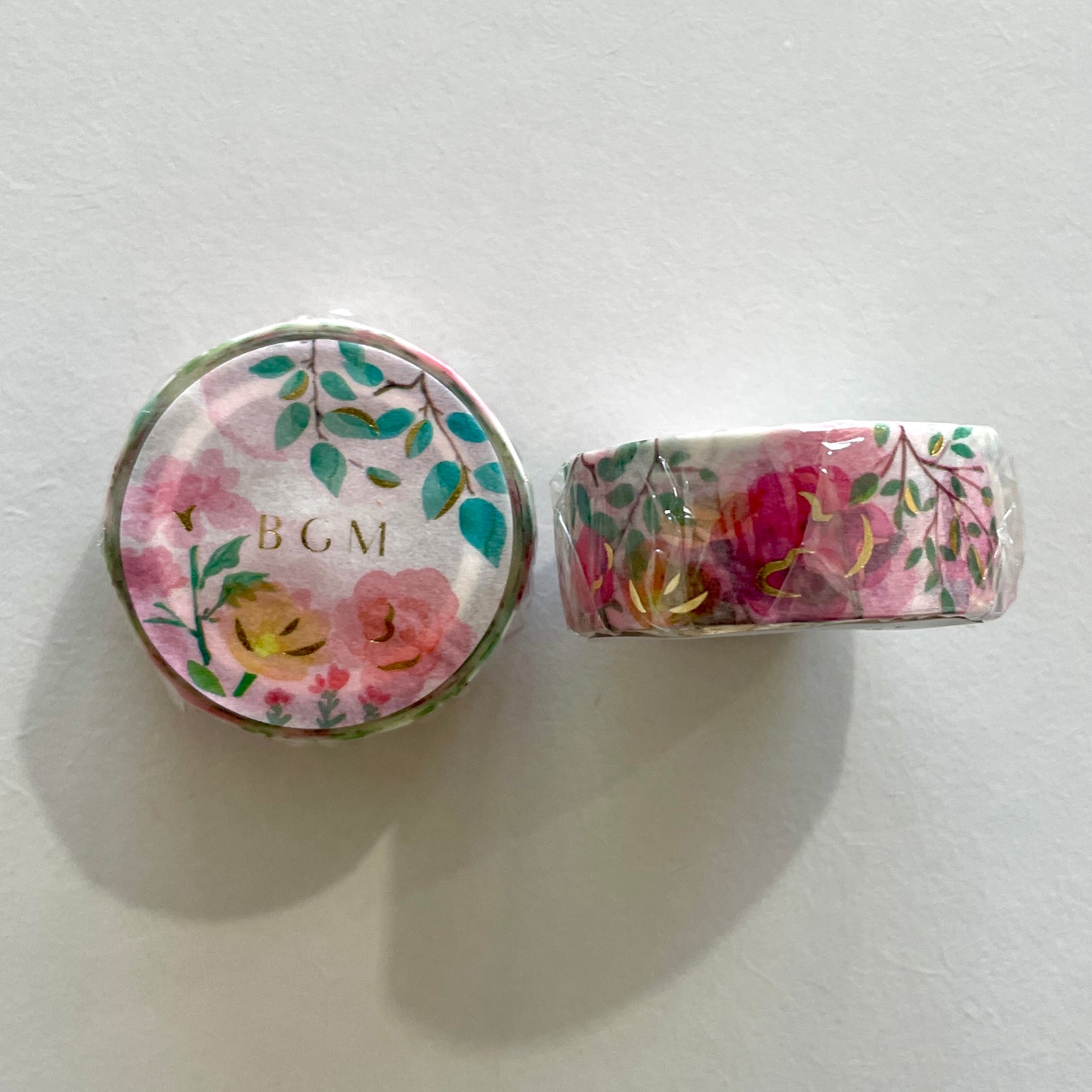 Pink Floral Washi Tape