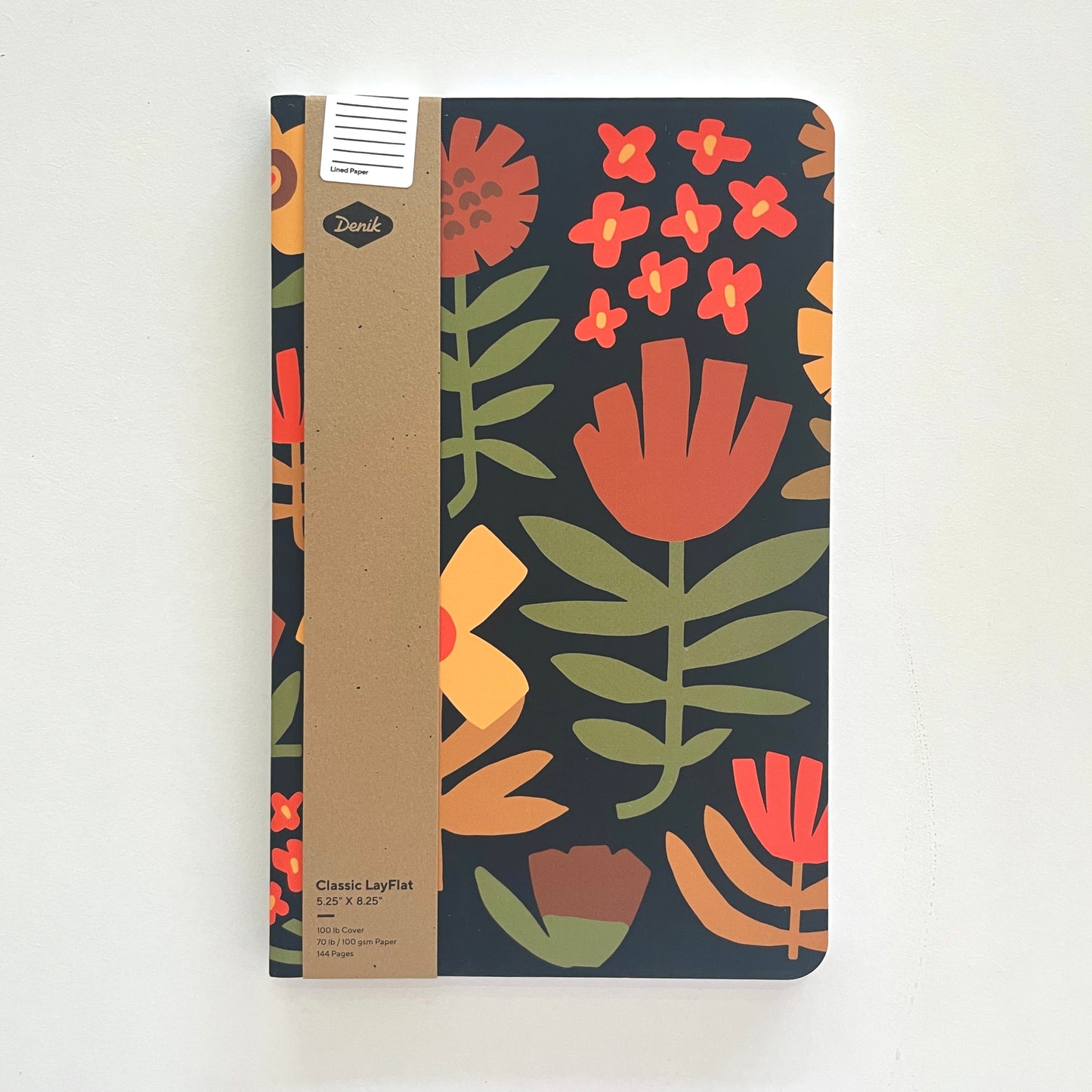 Chunky Flowers Layflat Notebook