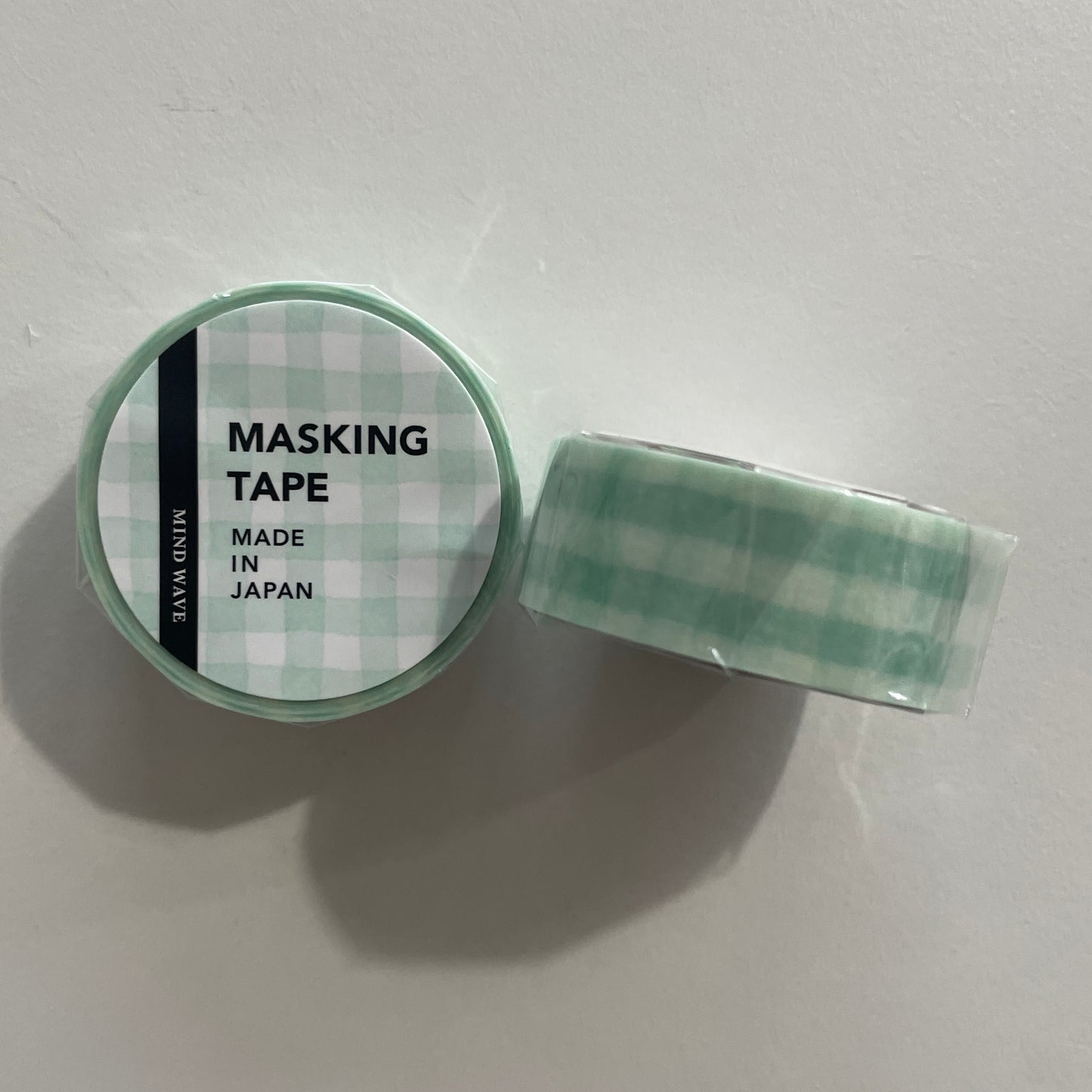 Aqua Plaid Washi Tape