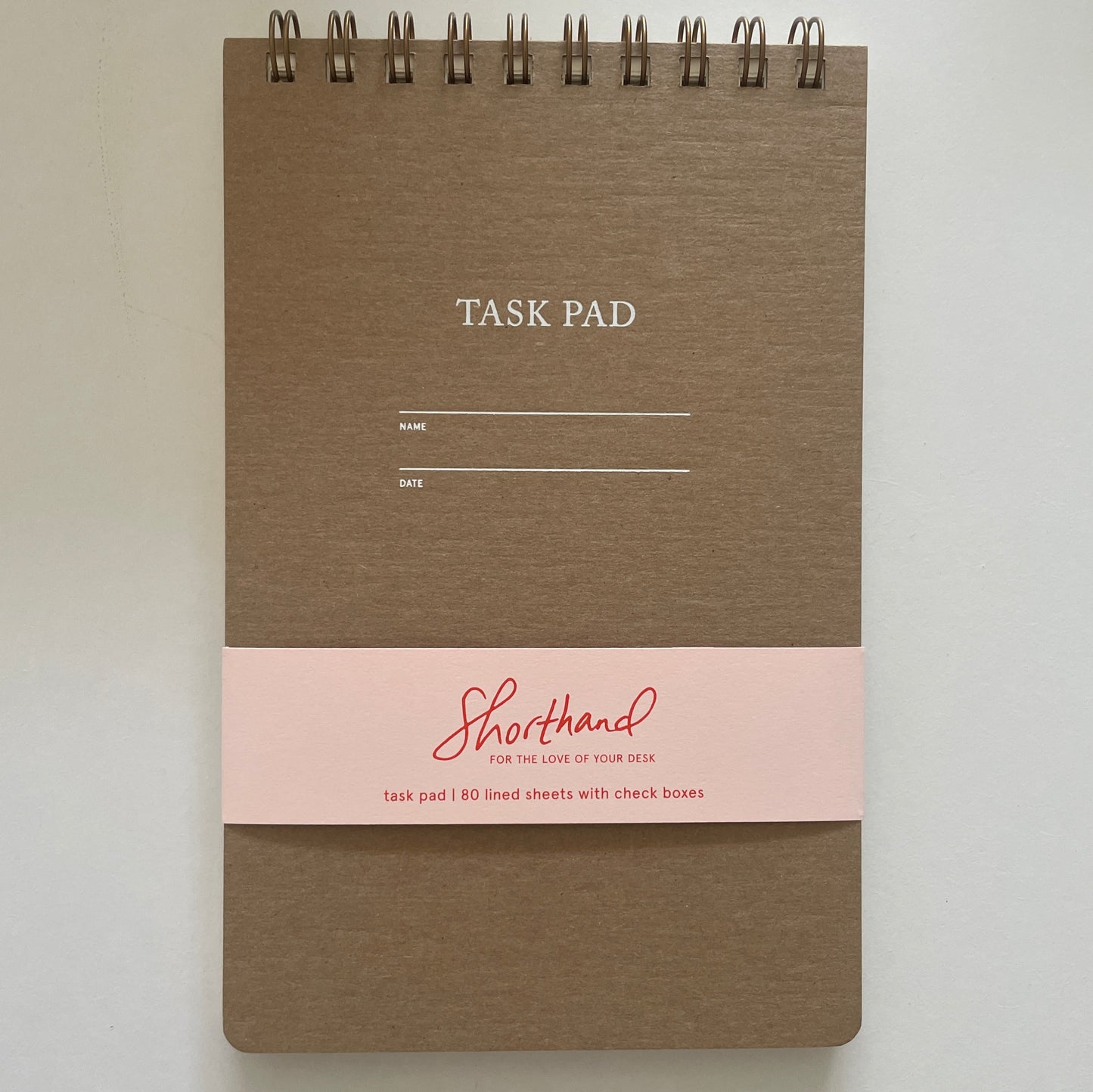 Task Pad Notebook