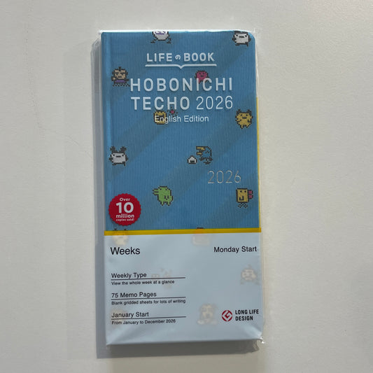 2026 Hobonichi Techo Weeks | Tamagatchi