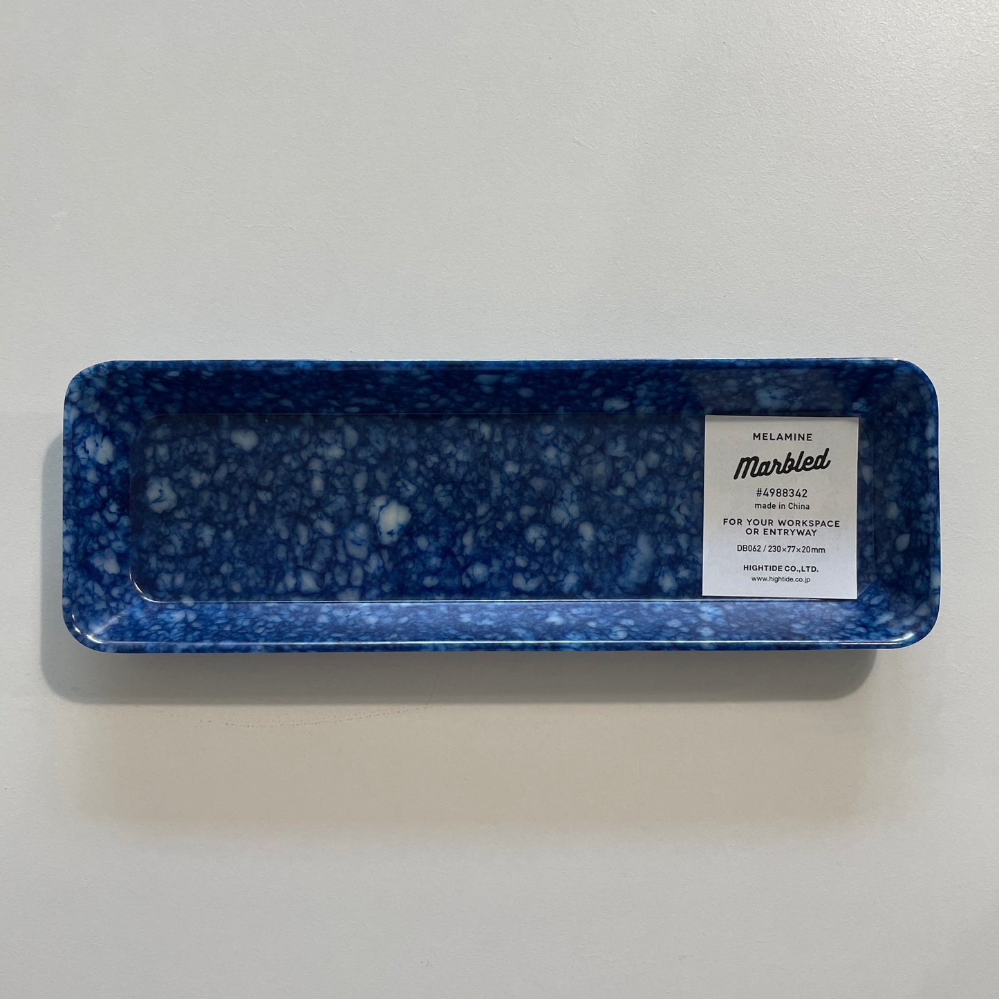 Melamine Marbled Pen Tray
