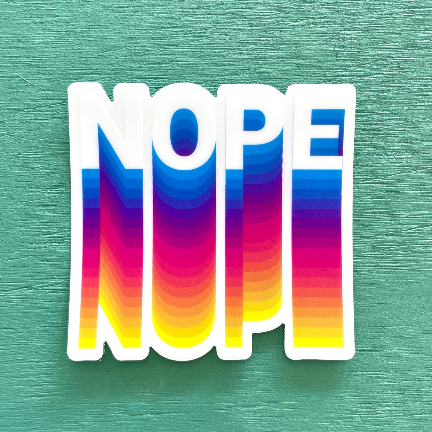 Nope Sticker