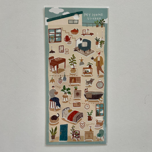 My Home Sticker Sheet