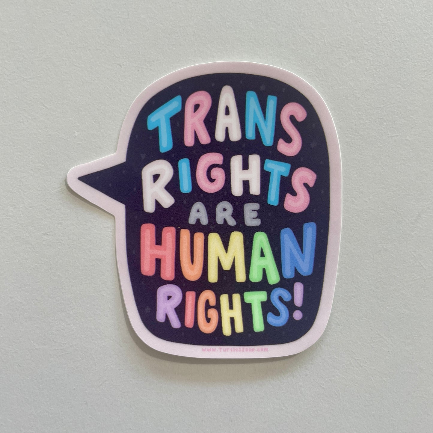 Trans Rights Vinyl Sticker