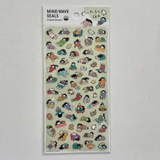 Lazy Day Sticker Sheet