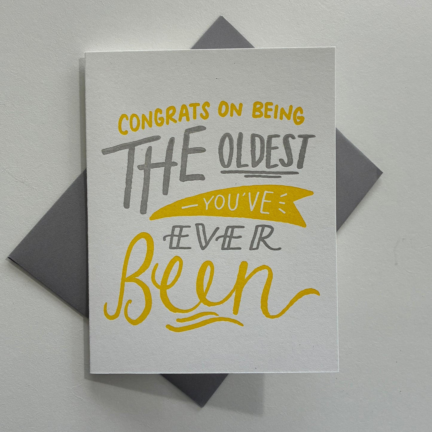 Oldest Ever Birthday Card