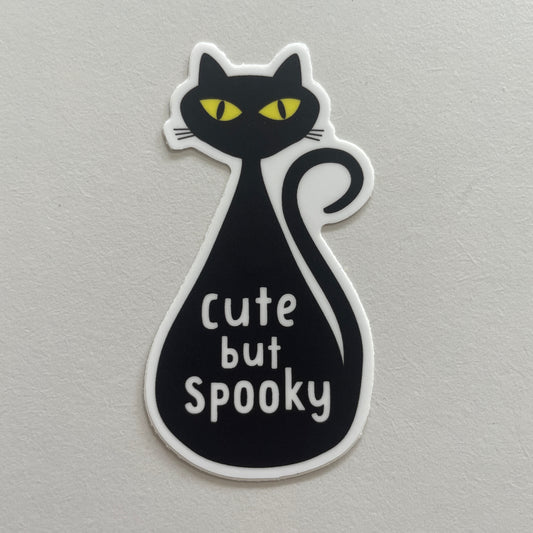 Cute But Spooky Vinyl Sticker