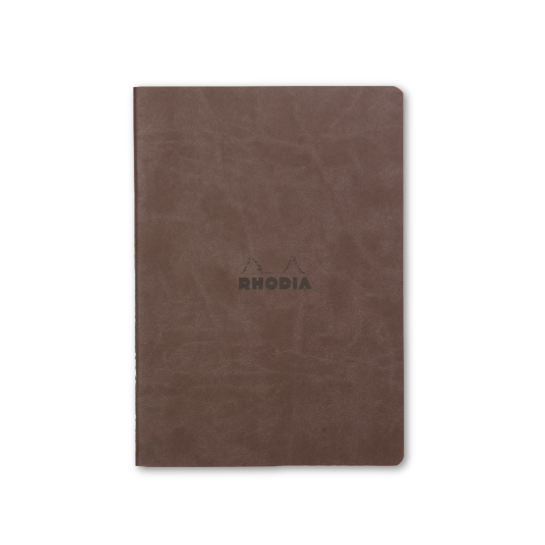 Rhodia Sewn Spine Dot Grid Notebook - A5: TANGERINE