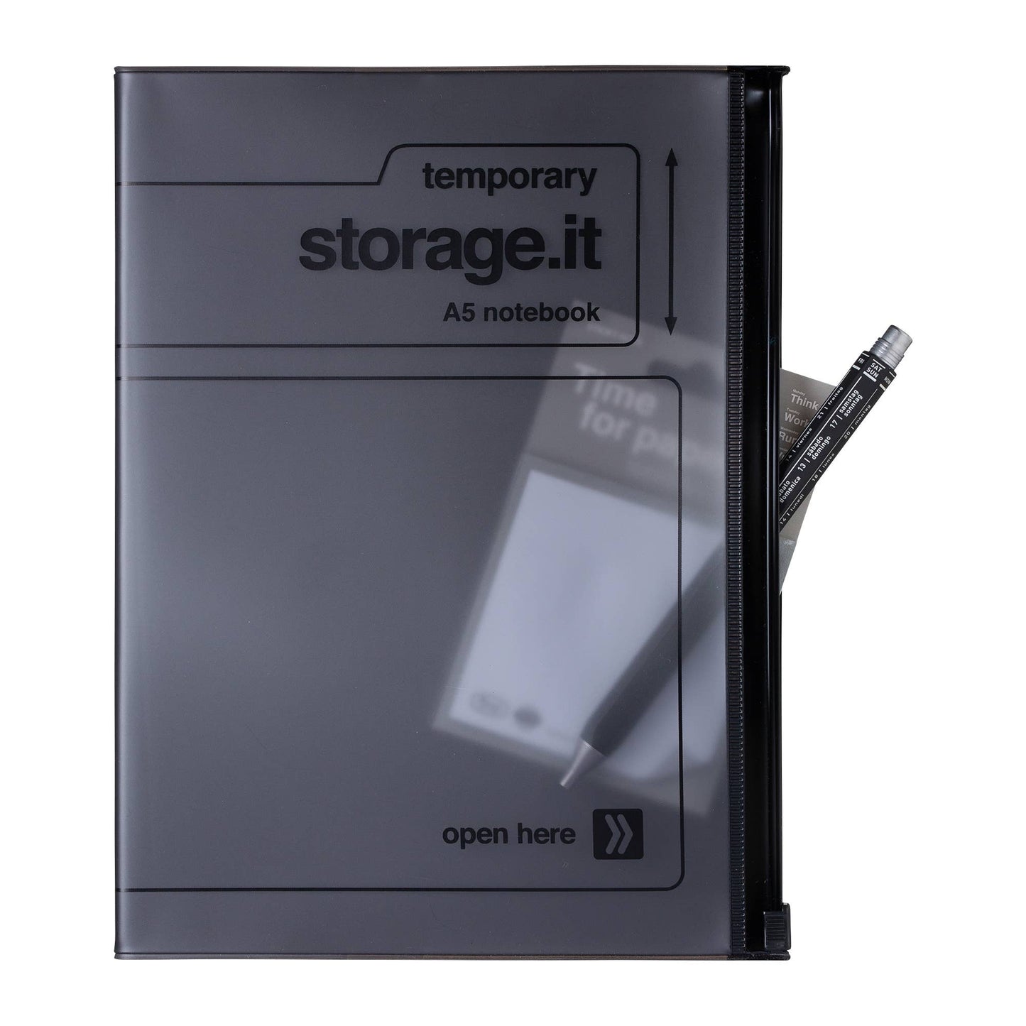 Eco-friendly refillable Notebook A5 / STORAGE.it: Mint