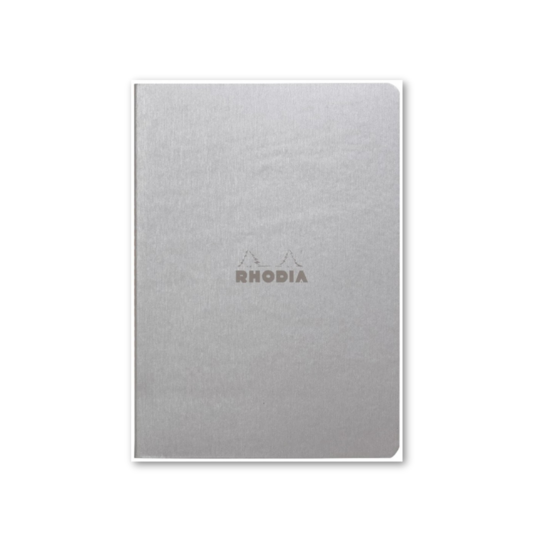 Rhodia Sewn Spine Dot Grid Notebook - A5: TANGERINE