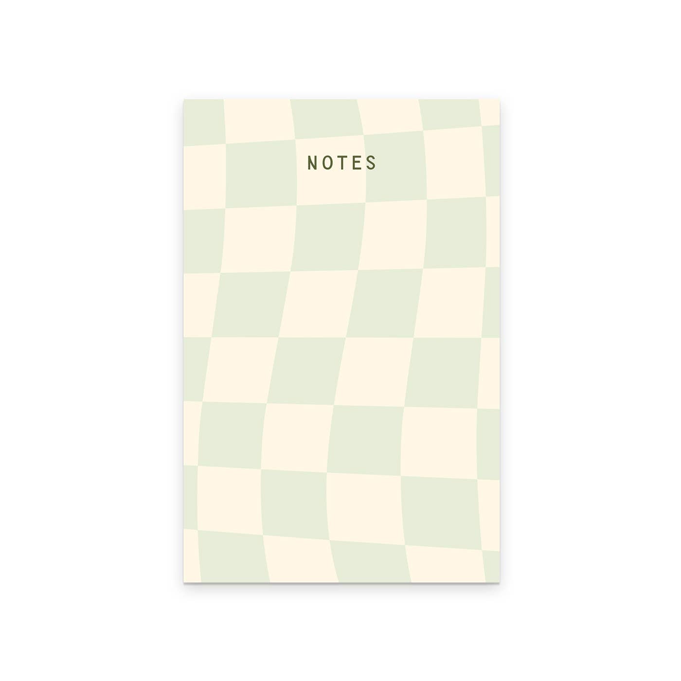 Checkerboard Notepad: Seaglass