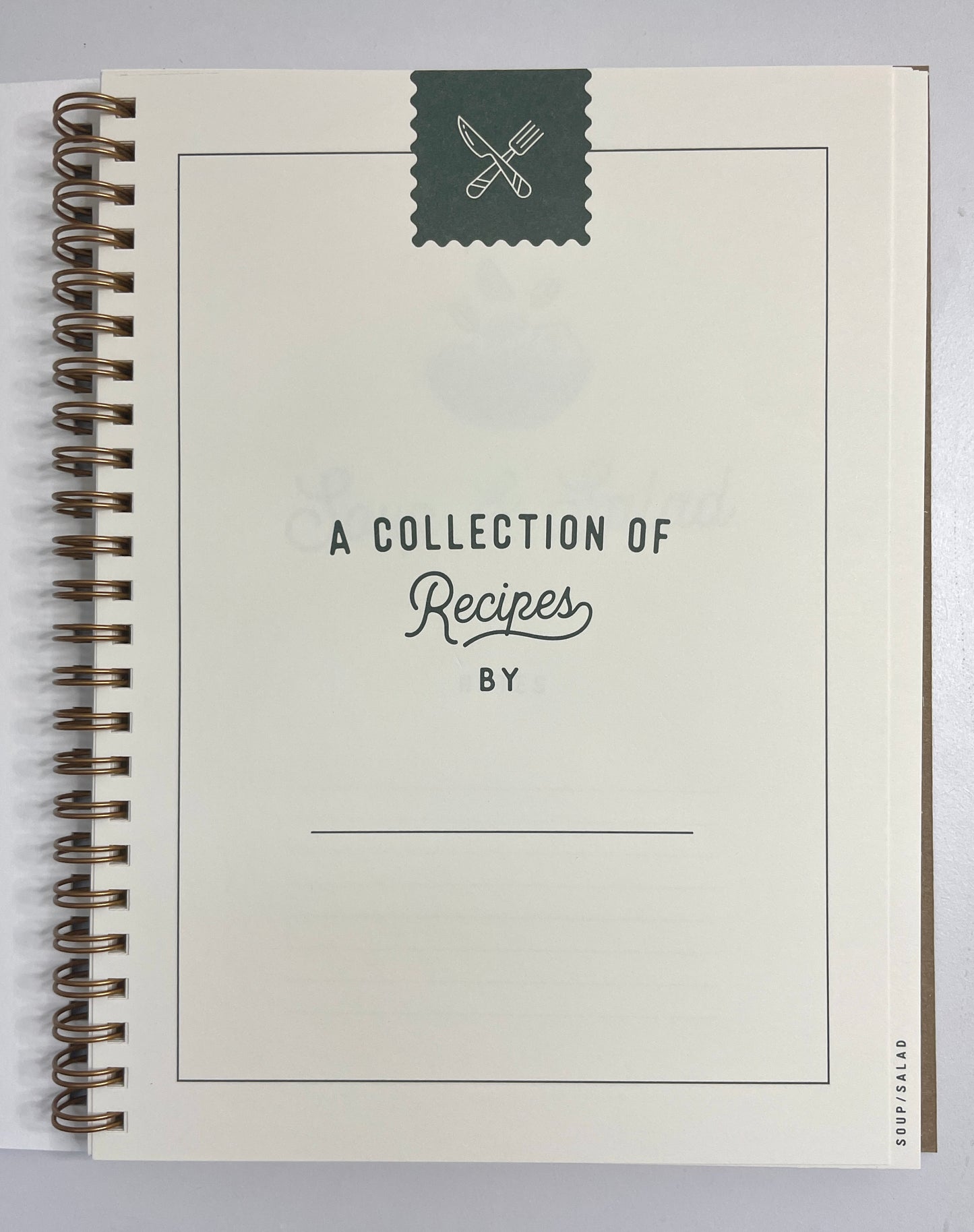 Tried and True Recipes Notebook