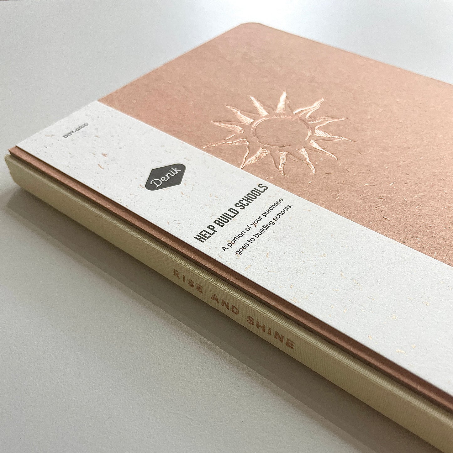 Rise & Shine Canvas Bound Journal
