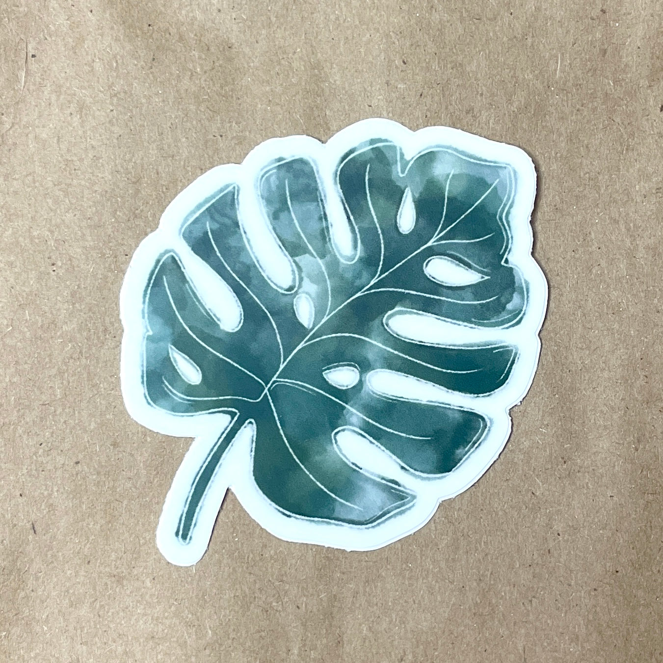 Monstera Leaf Sticker