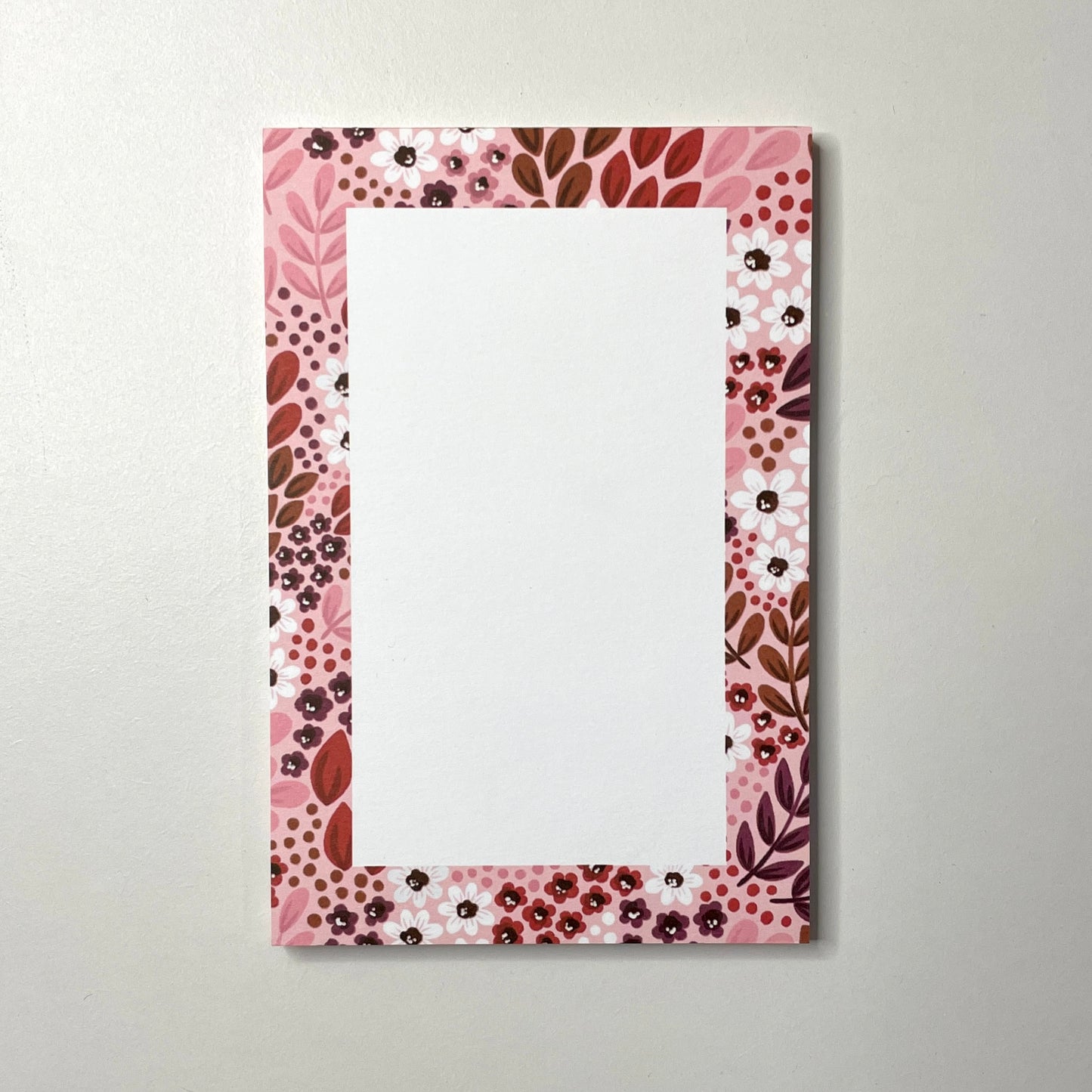 Sangria Floral Notepad