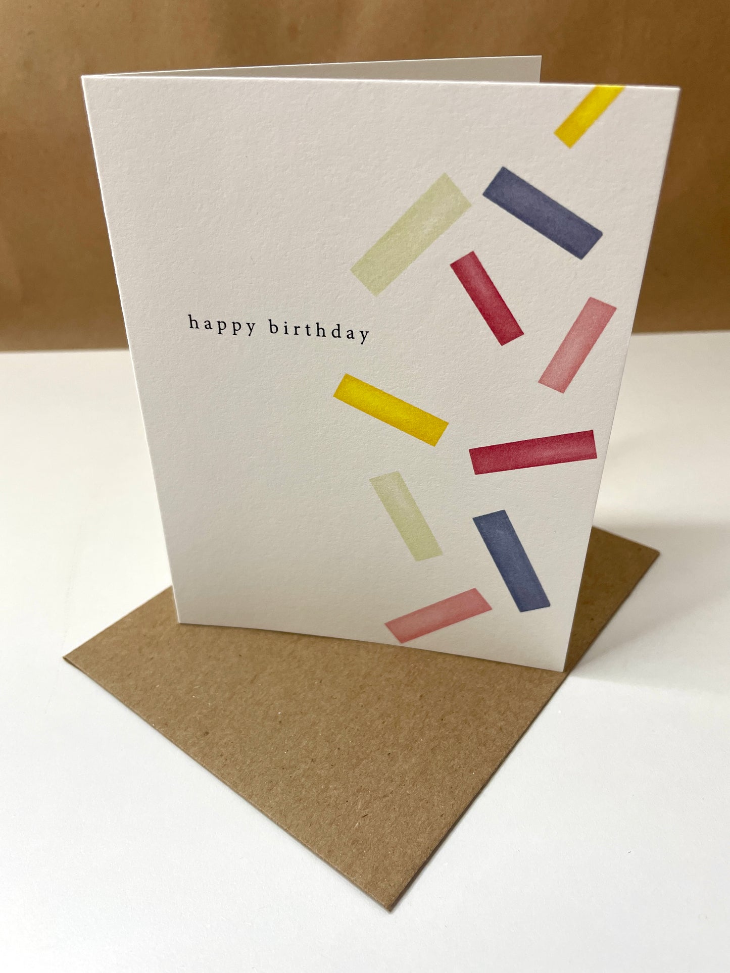 Confetti Birthday Greeting Card