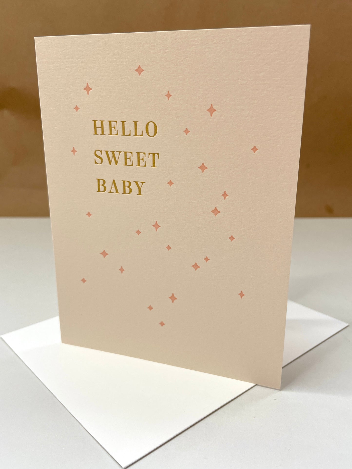 Hello Sweet Baby Greeting Card