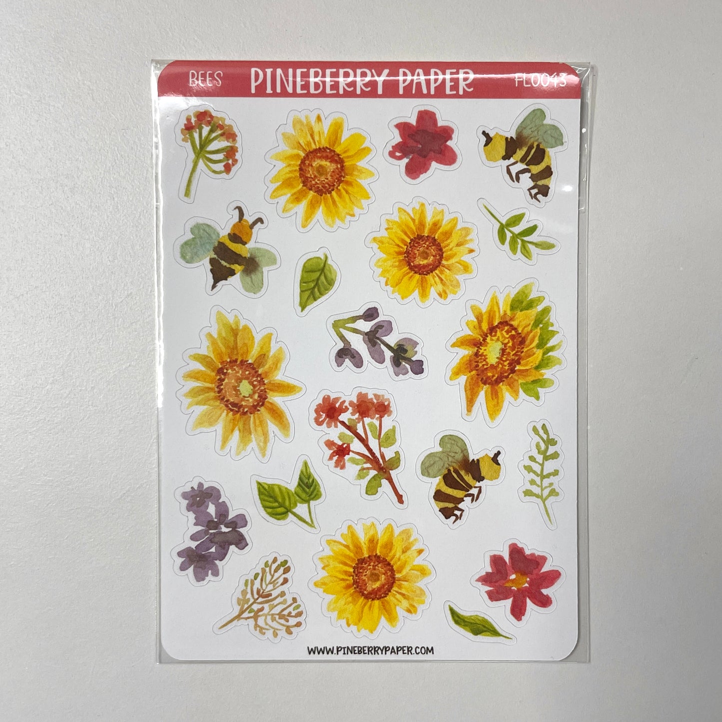 Bees Sticker Sheet