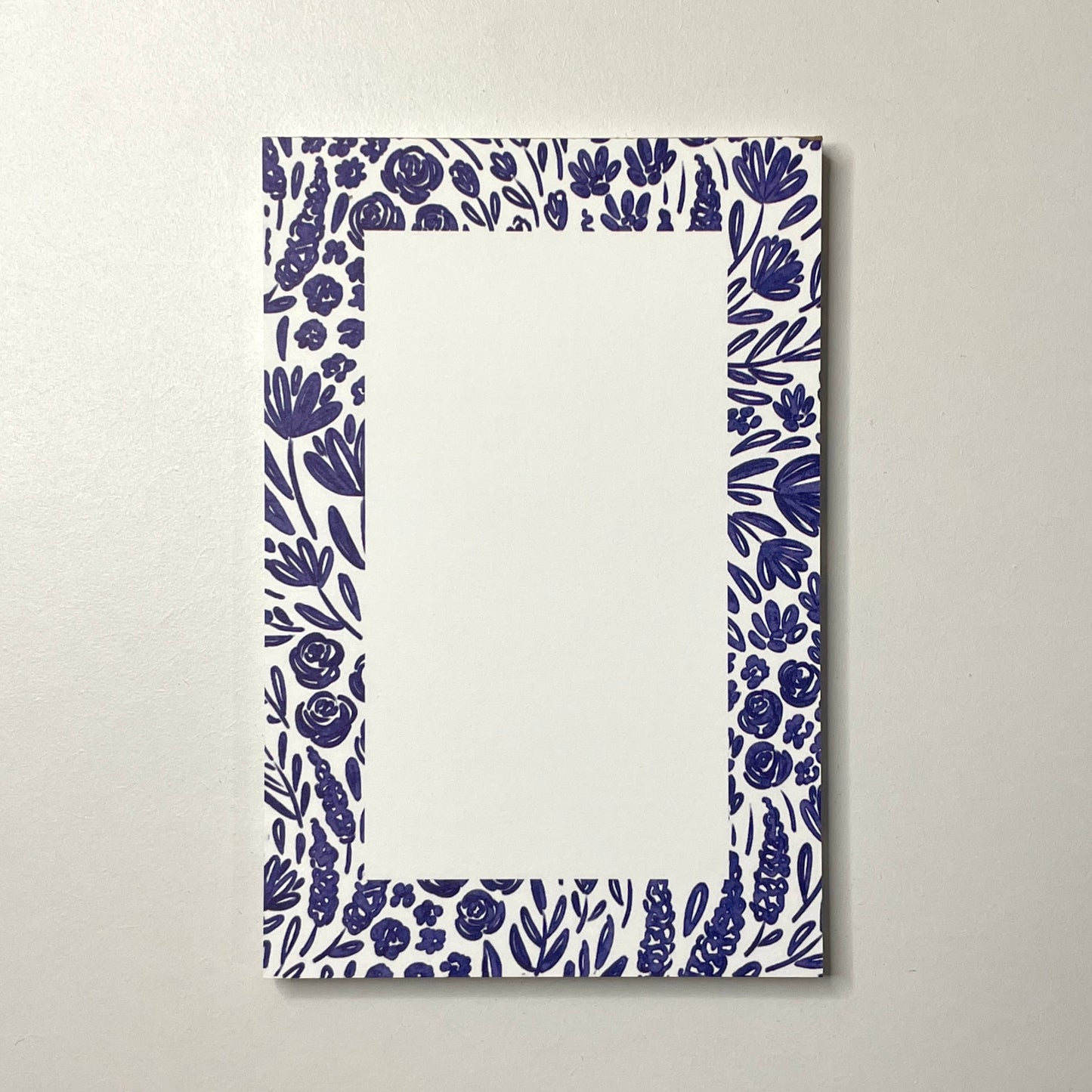 Porcelain Floral Notepad
