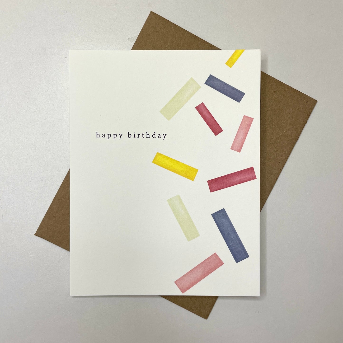 Confetti Birthday Greeting Card