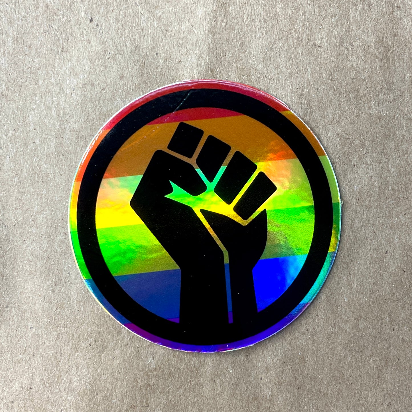 BLM + LGBTQ Sticker