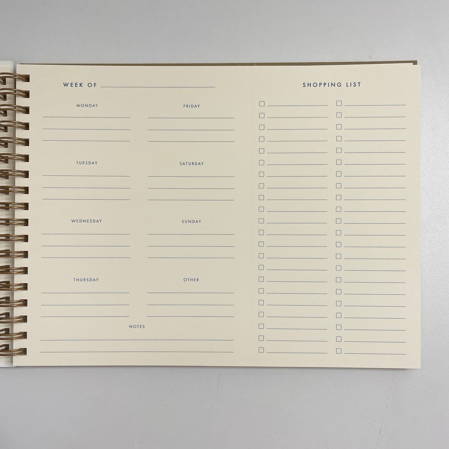 Bon Appetit Meal Planner