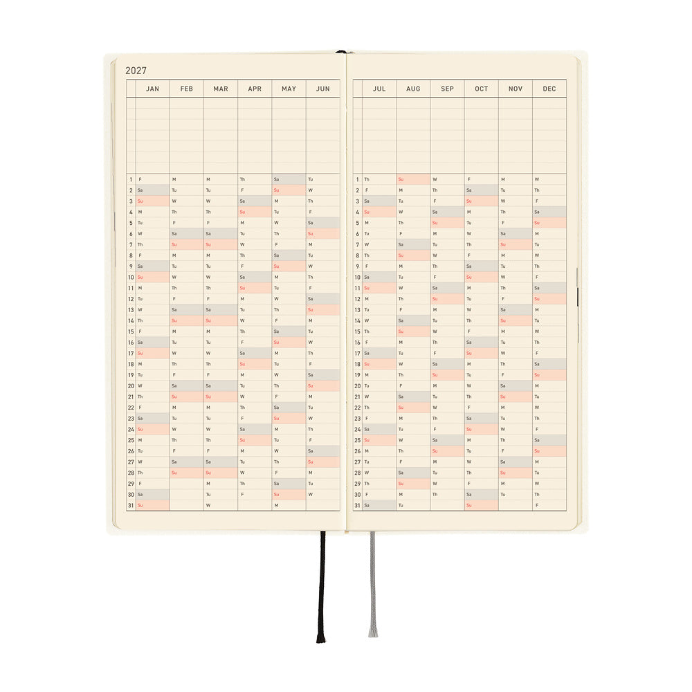 2027 Hobonichi Weeks