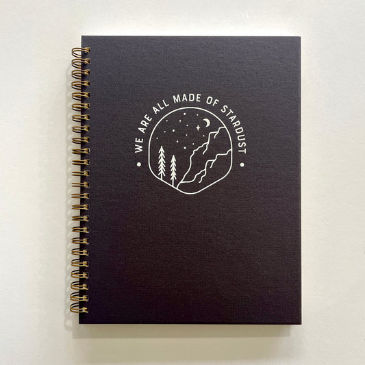 Stardust Journal: Lined Notebook